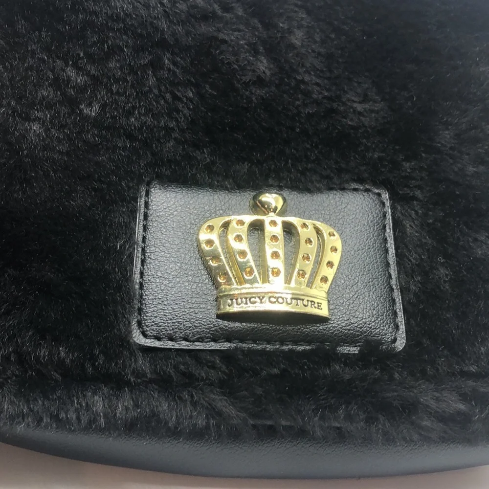 Juicy Couture Faux Fur Crossbody Bag